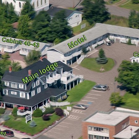 Telegraph House Motel Baddeck Inlet Buitenkant foto