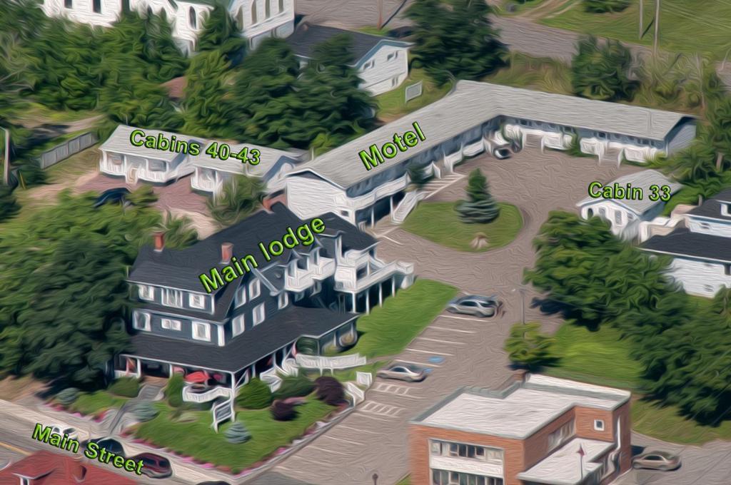 Telegraph House Motel Baddeck Inlet Buitenkant foto